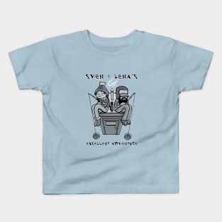 Sven & Lena's Excellent Adventure Kids T-Shirt